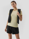 4F Maglietta donna slim tinta unita 4F
