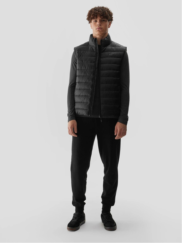 4F Gilet da uomo in piuma con imbottitura riciclata 4F
