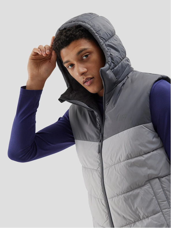 4F Gilet da uomo in piuma sintetica 4F