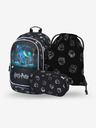 BAAGL  Set scuola nero - zaino, astuccio, borsa Baagl Core Harry Potter Hogwarts