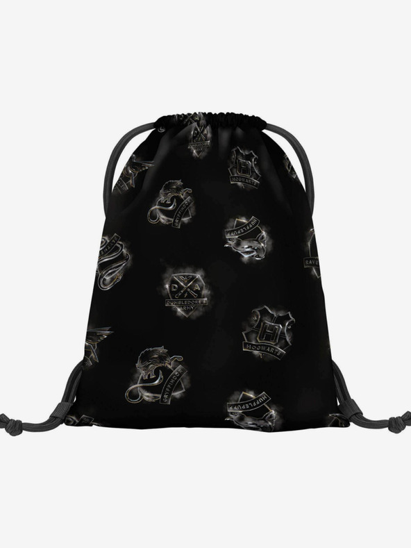 BAAGL  Set scuola nero - zaino, astuccio, borsa Baagl Core Harry Potter Hogwarts