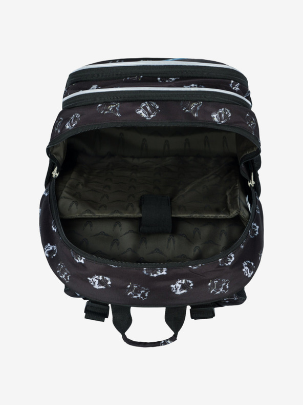 BAAGL  Set scuola nero - zaino, astuccio, borsa Baagl Core Harry Potter Hogwarts