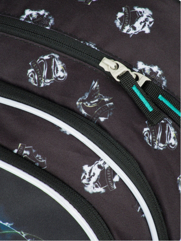 BAAGL  Set scuola nero - zaino, astuccio, borsa Baagl Core Harry Potter Hogwarts