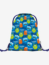 BAAGL  Zaino per la scuola dell'infanzia blu Baagl Monsters