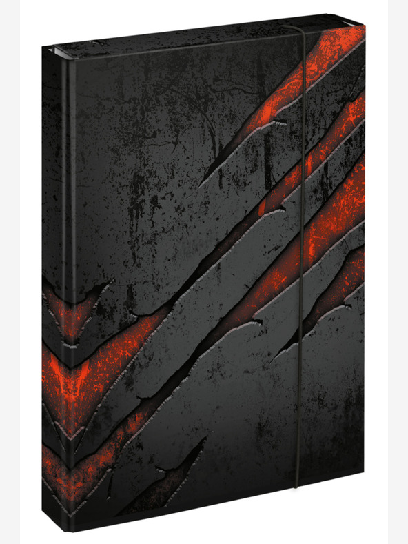 BAAGL  BAAGL Cartelle per quaderni di scuola A4 Jumbo Lava BAAGL