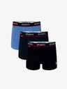 Atlantic 3-PACK Boxer ATLANTIC da uomo - blu navy