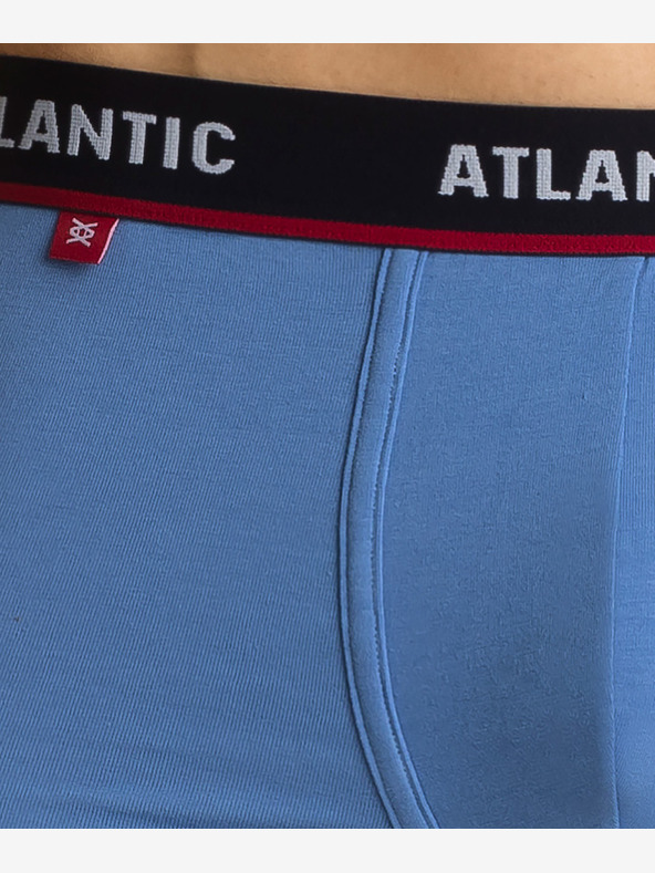 Atlantic 3-PACK Boxer ATLANTIC da uomo - blu navy