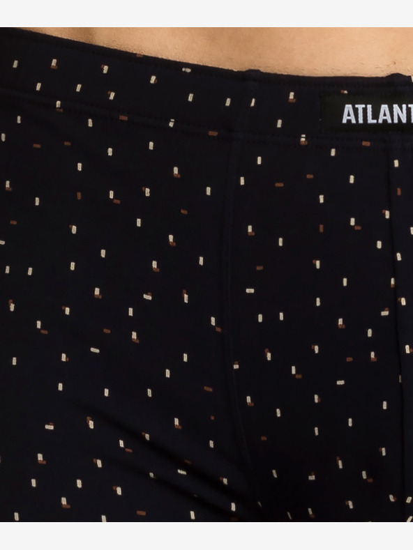 Atlantic Confezione da 3 boxer ATLANTIC da uomo - blu scuro, rosso, blu scuro