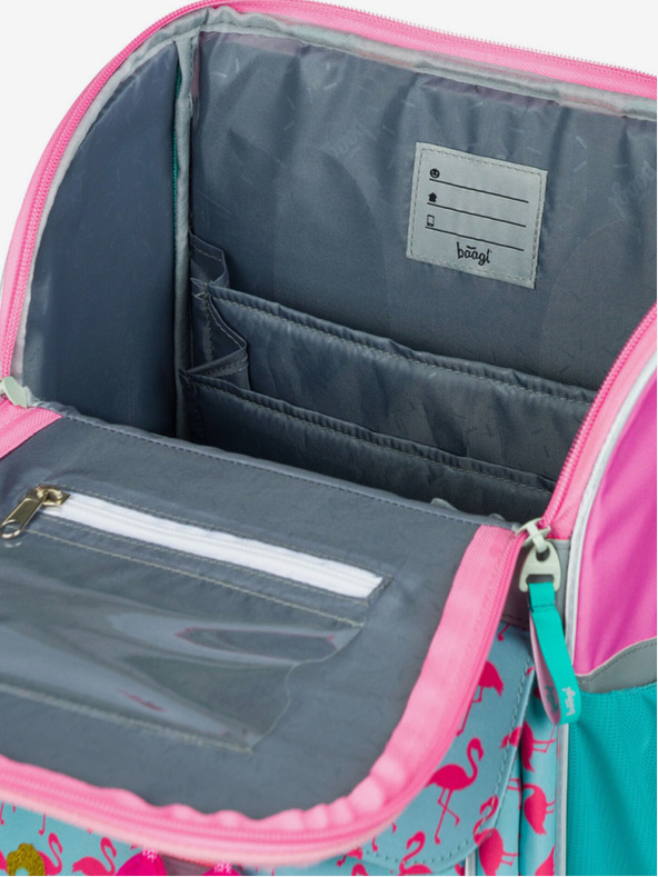 BAAGL  Zaino scuola rosa Zippy Baagl Fenicottero