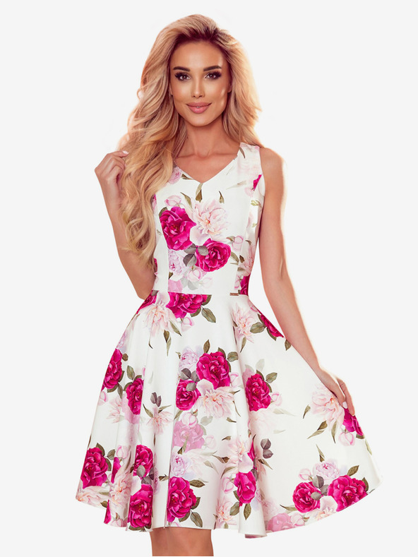 numoco Abito - Scollo a cuore - Rosa Numoco