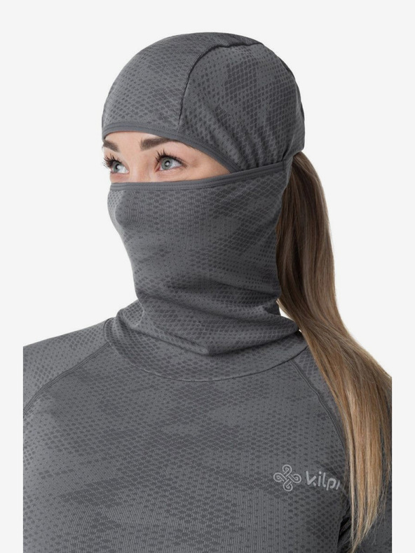 Kilpi Maglietta sportiva con cappuccio grigia da donna Kilpi Ninja