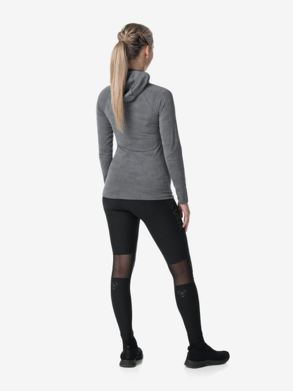 Kilpi Maglietta sportiva con cappuccio grigia da donna Kilpi Ninja