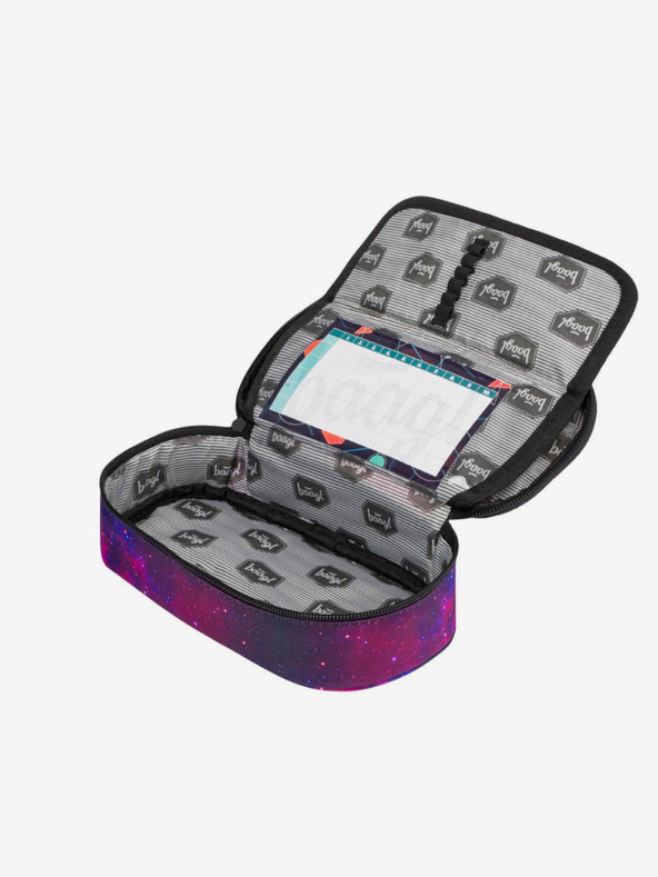 BAAGL  Viola 3 set skate galaxy: zaino, astuccio, borsa Baagl