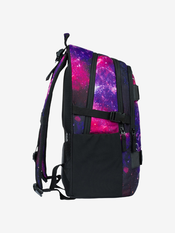 BAAGL  Viola 3 set skate galaxy: zaino, astuccio, borsa Baagl