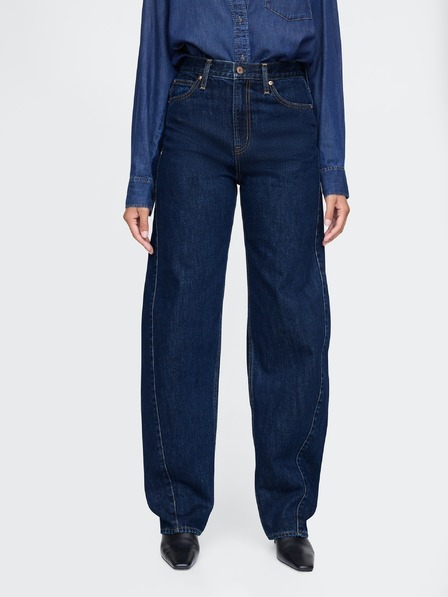 GAP Jeans a vita alta Barrel GAP
