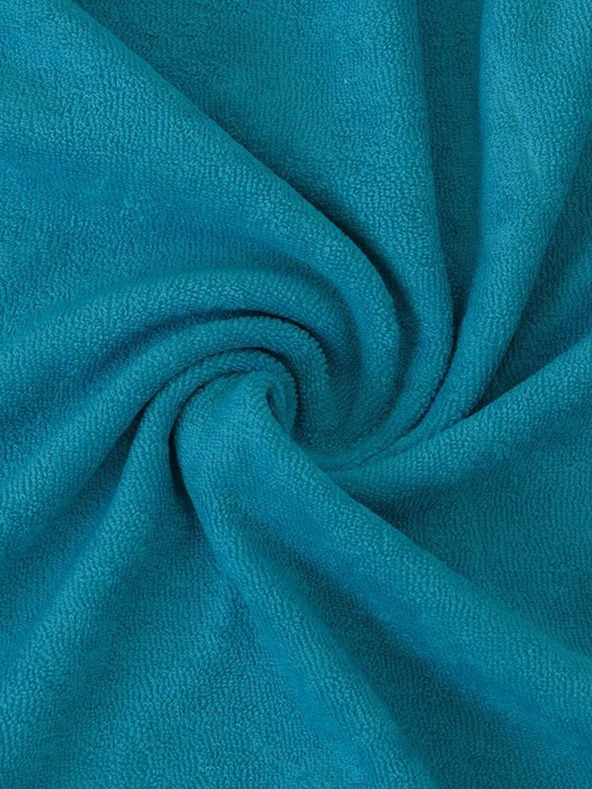 Kvalitex Lenzuolo in spugna 60x120cm turchese Kvalitex