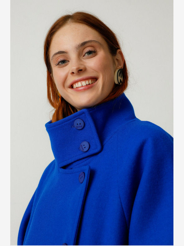 SKFK Cappotto blu da donna SKFK
