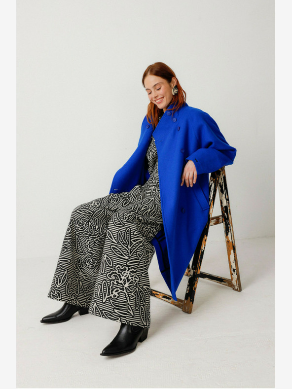 SKFK Cappotto blu da donna SKFK