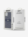 DKNY PC/TPU Ripetizione del modello Tonal Stripe Magsafe Back Cover per iPhone 11 Blue DKNY