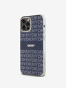 DKNY PC/TPU Ripetizione modello Tonal Stripe Magsafe Back Cover per iPhone 12/12 Pro Blu DKNY