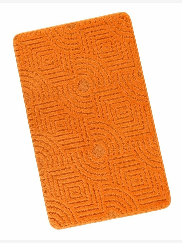 Bellatex Tappeto bagno 60x100cm labirinto arancione Bellatex
