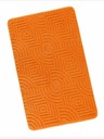 Bellatex Tappeto bagno 60x100cm labirinto arancione Bellatex