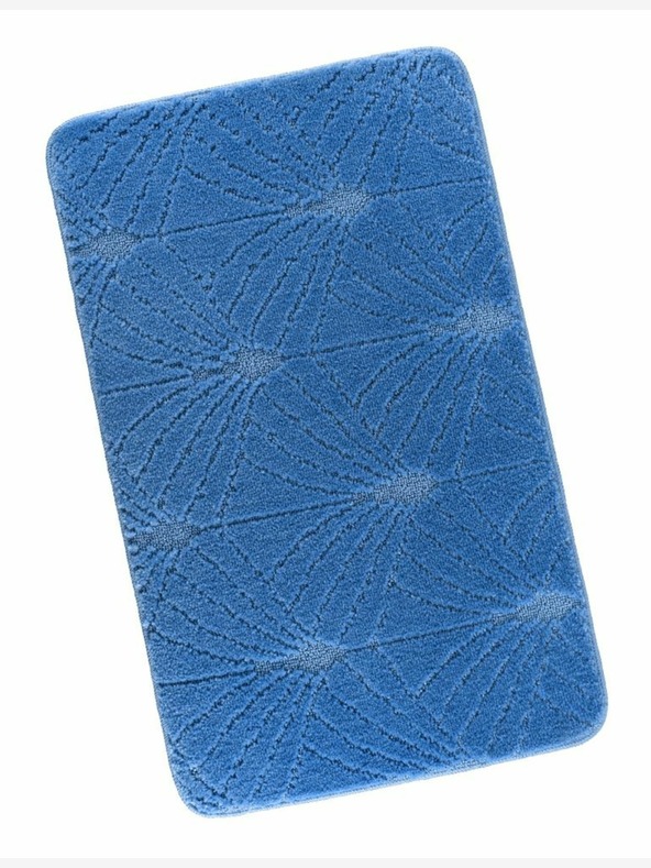 Bellatex Tappeto da bagno 60x100cm blu scuro fiordaliso Bellatex