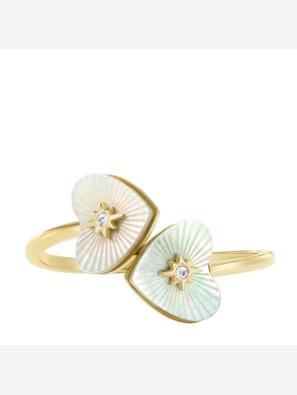 Fossil Anello Fossil da donna in acciaio