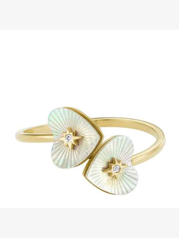 Fossil Anello Fossil da donna in acciaio