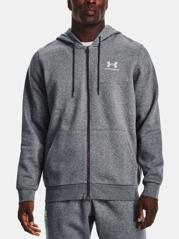 Under Armour Felpa con cappuccio uomo Under Armour UA Essential Fleece FZ Hood
