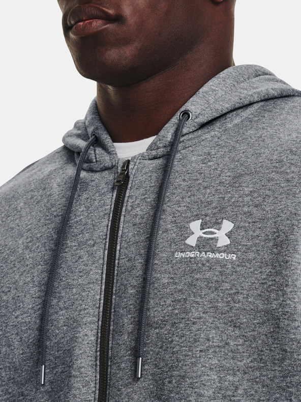Under Armour Felpa con cappuccio uomo Under Armour UA Essential Fleece FZ Hood