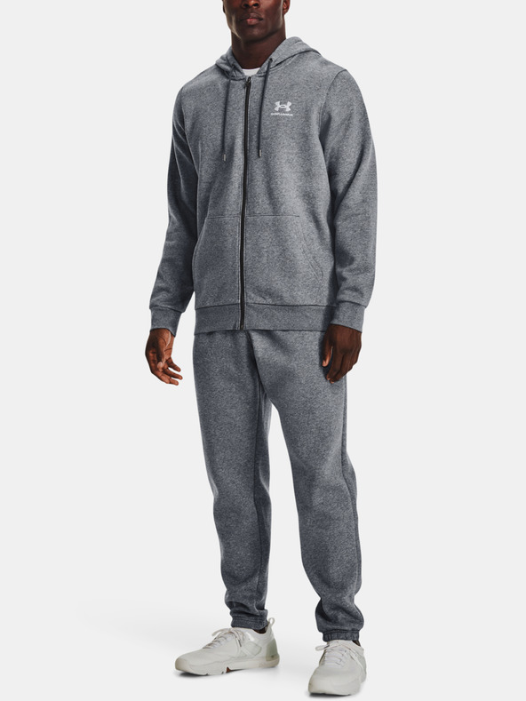 Under Armour Felpa con cappuccio uomo Under Armour UA Essential Fleece FZ Hood