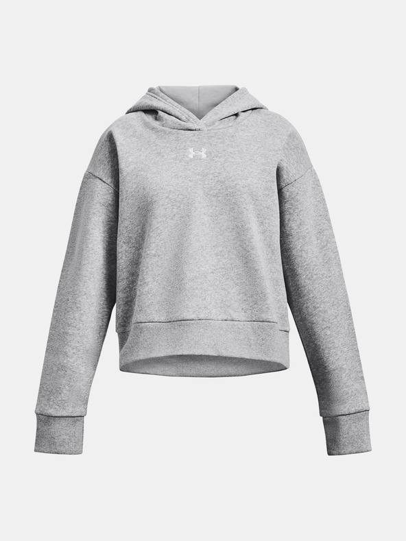 Under Armour Felpa con cappuccio da ragazza Under Armour UA Rival Fleece Crop Hoodie