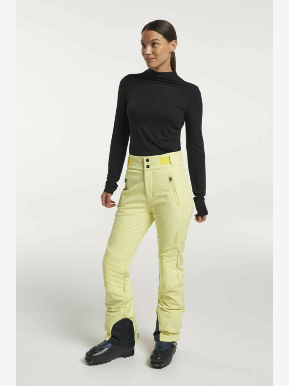 Tenson Pantaloni da sci Tenson Grace Softshell Donna W Giallo chiaro