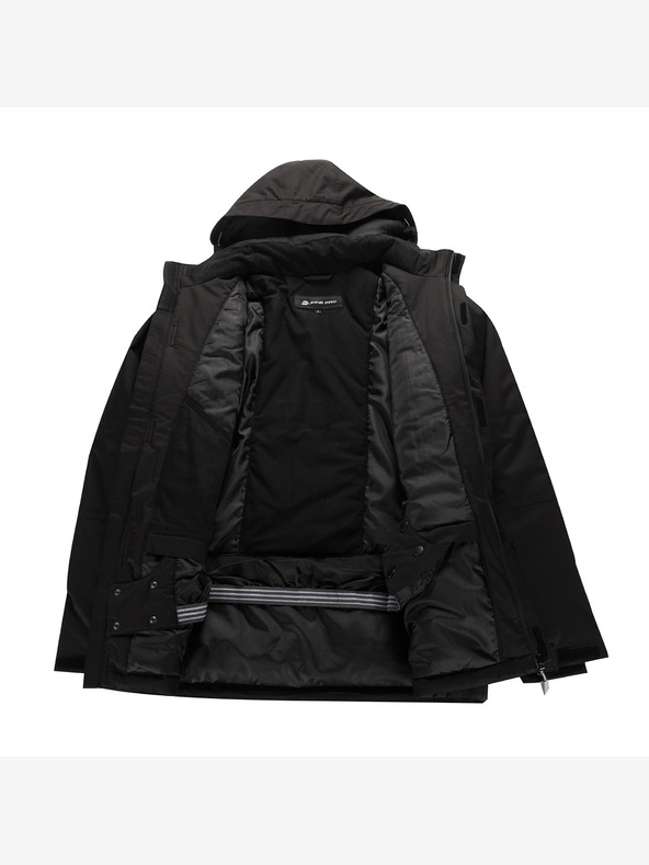 ALPINE PRO Scarponi da sci da uomo con membrana da neve in ptx ALPINE PRO COMED nero