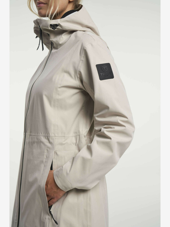 Tenson TENSON Maxi Parka Lifestyle Donna W Beige chiaro