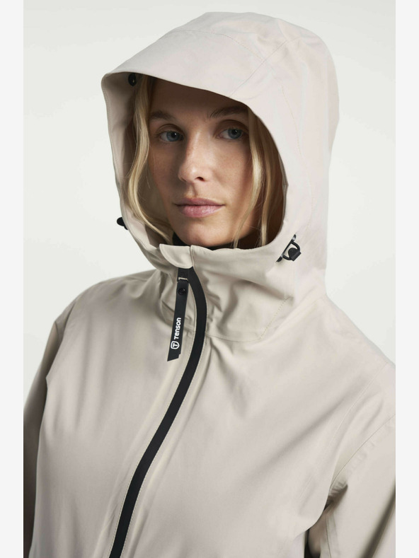 Tenson TENSON Maxi Parka Lifestyle Donna W Beige chiaro