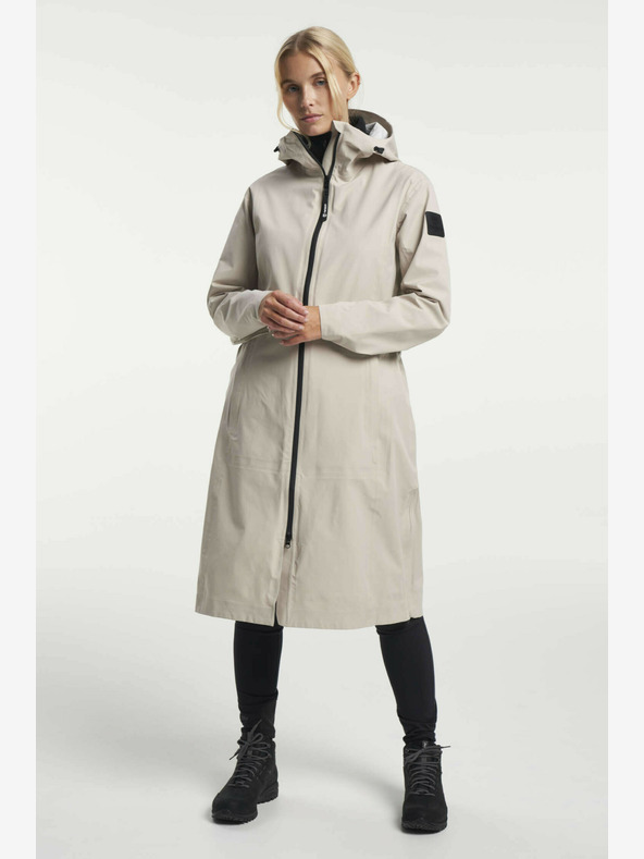 Tenson TENSON Maxi Parka Lifestyle Donna W Beige chiaro