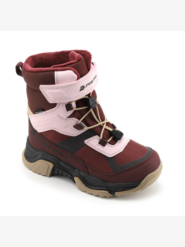 ALPINE PRO Stivali invernali per bambini con membrana in ptx ALPINE PRO NERO