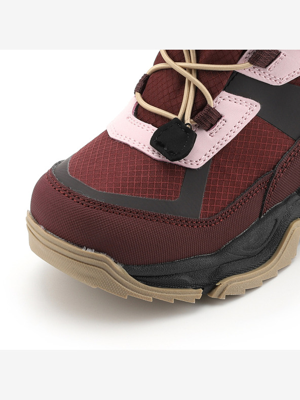 ALPINE PRO Stivali invernali per bambini con membrana in ptx ALPINE PRO NERO