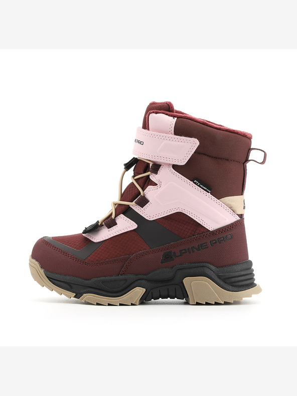 ALPINE PRO Stivali invernali per bambini con membrana in ptx ALPINE PRO NERO