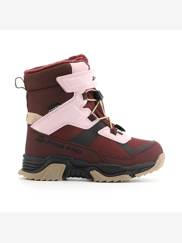 ALPINE PRO Stivali invernali per bambini con membrana in ptx ALPINE PRO NERO