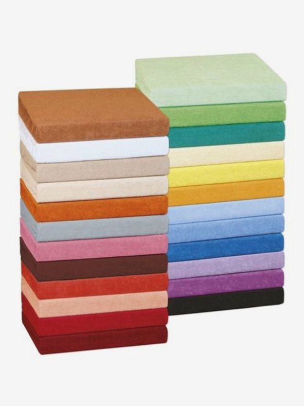 Kvalitex Lenzuolo in spugna 100x200cm agrumi