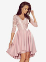 numoco Esclusivo abito con pizzo - rosa cipria Numoco NICOLLE