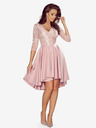 numoco Esclusivo abito con pizzo - rosa cipria Numoco NICOLLE