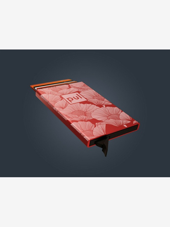 Pularys Portadocumenti Pularys da donna - rosso papavero