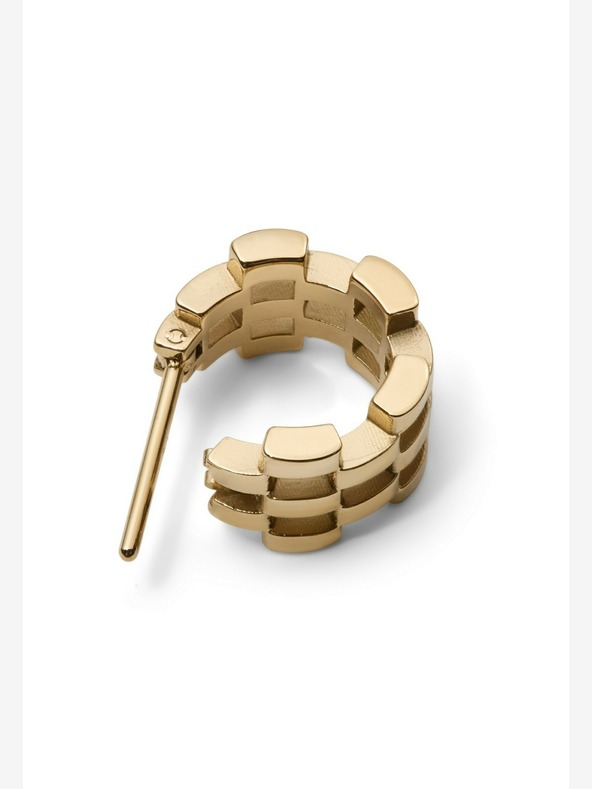 Daniel Wellington Orecchini donna in acciaio dorato Daniel Wellington 5-Link