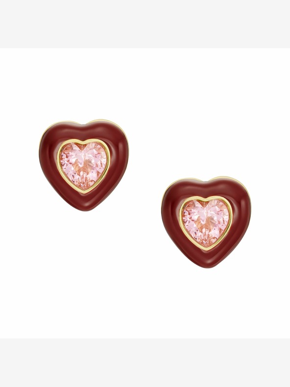 Fossil Orecchini da donna placcati oro Fossil JA7228710