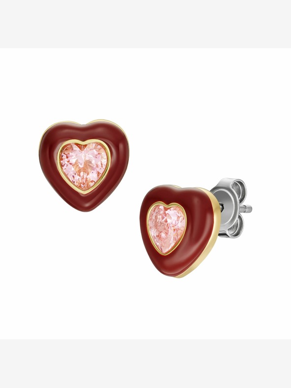 Fossil Orecchini da donna placcati oro Fossil JA7228710