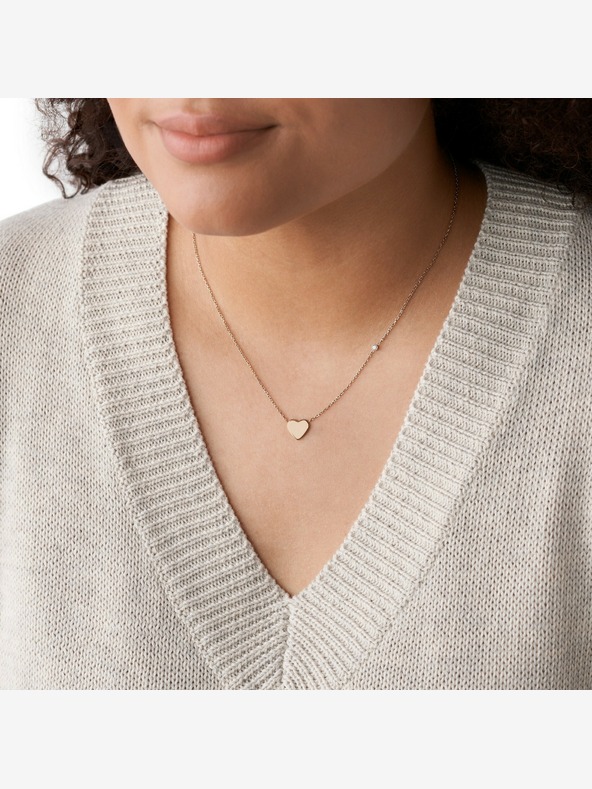 Fossil Collana in acciaio da donna Fossil JF03081791